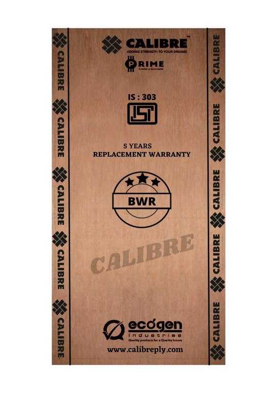 Calibre Prime BWR IS 303 Grade Plywood (8x4, 18/19MM)